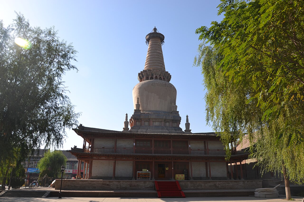 张掖大佛寺土塔